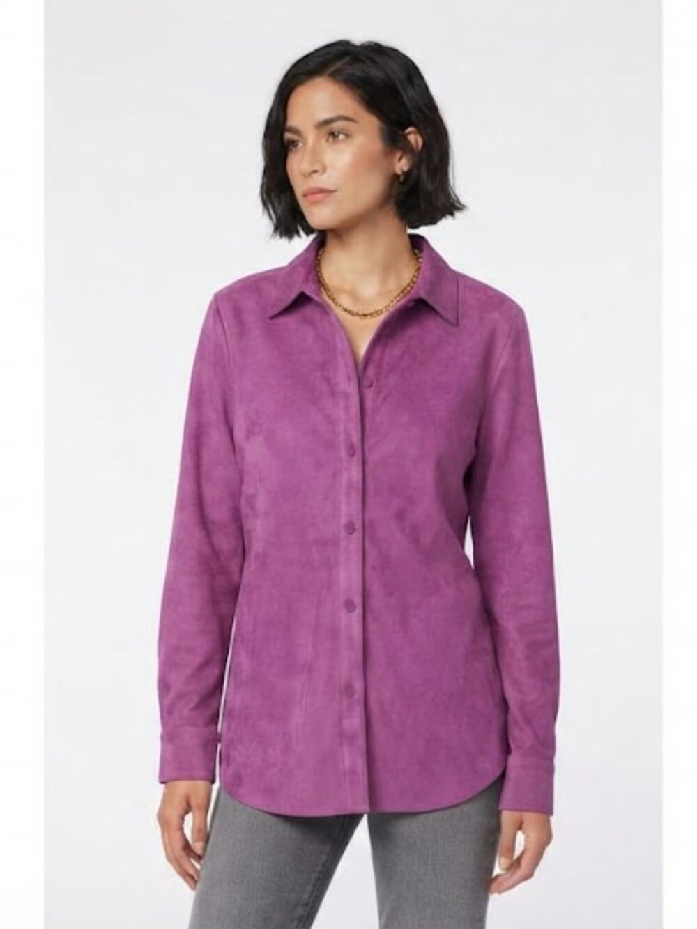 Northern Reflections Ultra Suede Button Down Shirt